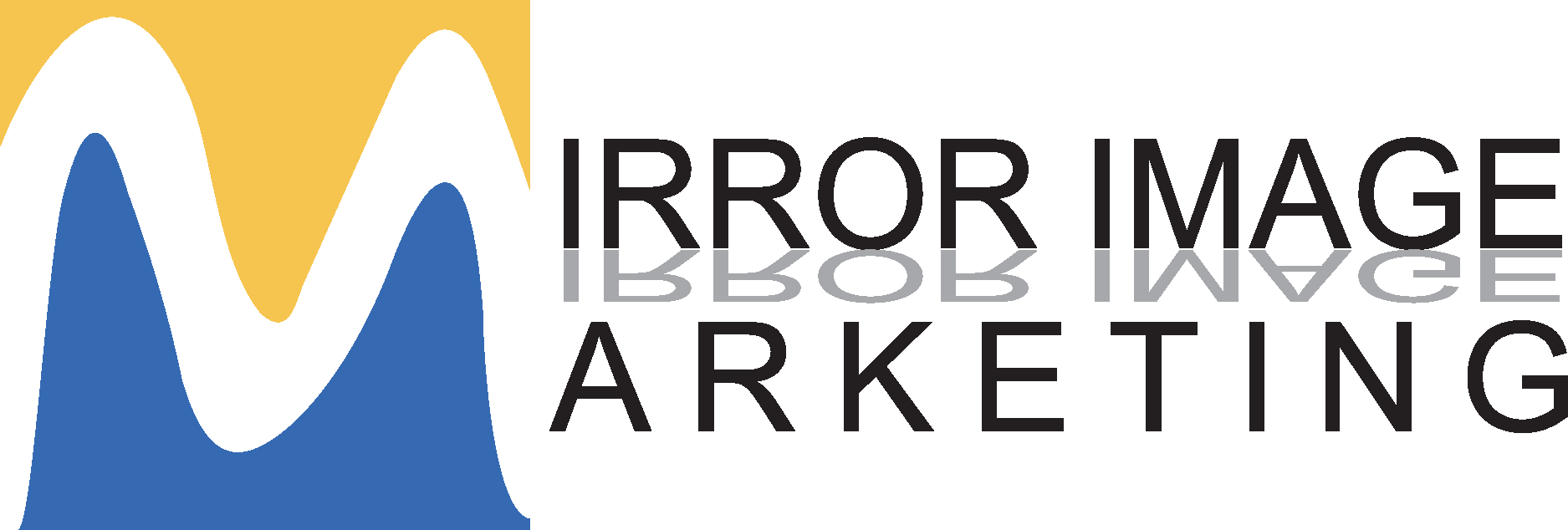 Mirror Image Marketing Logo Vector Logo